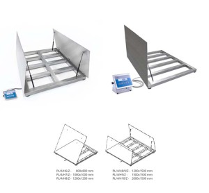 H315.4.300.H6/Z Cân sàn thép không gỉ, phiên bản Pit