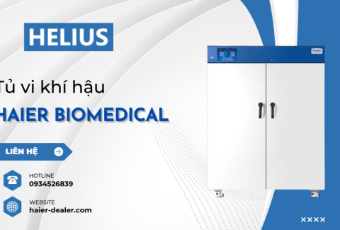Helius - Đơn vị cung cấp giải pháp tủ vi khí hậu Haier Biomedical hàng đầu
